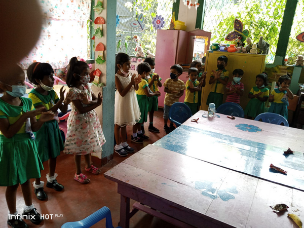 An inspection of pre-school work and an awareness of teachers at Homagama (2022-11-17)